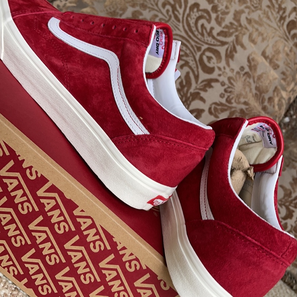 Vans Old Skool Pig Suede Chl Ppr/True White WMNS - Picture 15 of 16